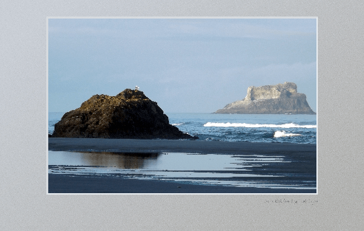 Castle Rock from Hug Point early morning